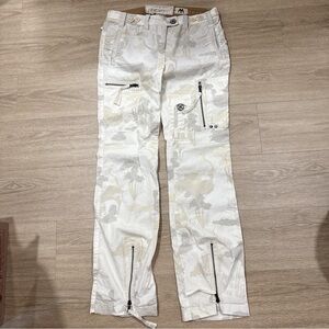 Da Nang Surplus Light Camo Beige Cargo Pants Y2K